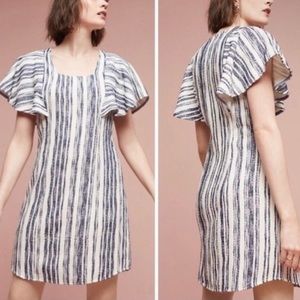 Anthropologie Akemi + Kin striped Jovanie Dress size small coastal hamptons